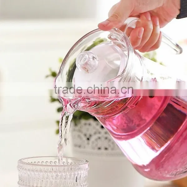 Hot Selling Good Quality Glass Water Jug With Spout With Lid photo-4