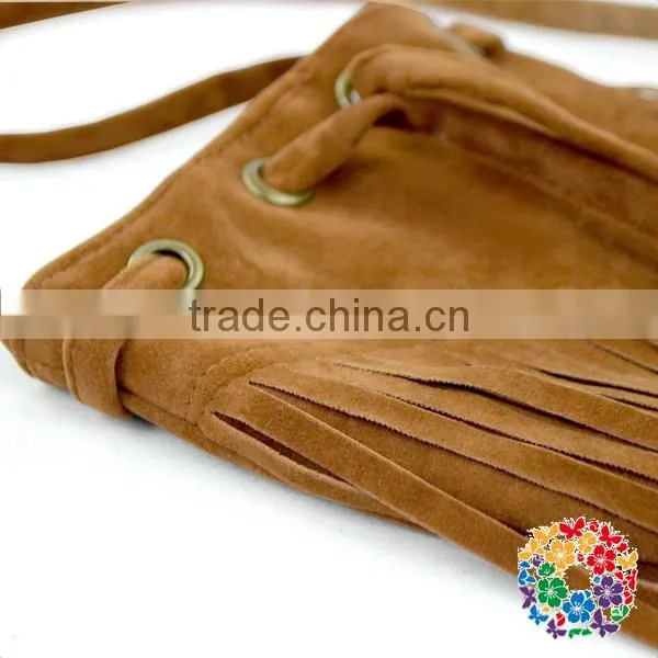 18.5cm *13 cm Wine Fringe Sunny Girl Cross Body Baby Changing Bag photo-4