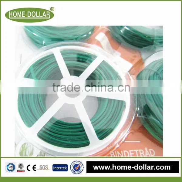 4X30M Hydroponics Coated Wire Greenhouse Plant Plastic Twist Tie With Snap-off Cutter photo-4