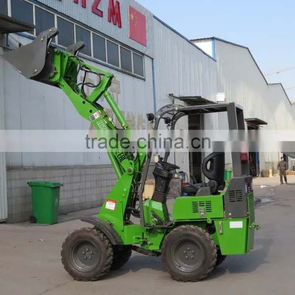 Popular Europe Low Price Mini Loader 600kg Loader HZM906 With Perkins photo-5