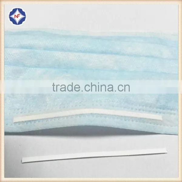 Disposable Surgical Face Mask Use PE Plastic Nose Wire photo-2