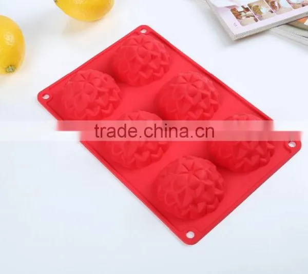 Flower Muffin Mold, Food Grade Silicone Bakeware Cake Pan,cupcake Mold,pastry Tools photo-2