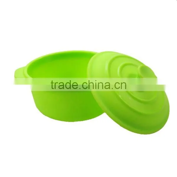 Good Quality Kids Silicone Bowl Mini Soup Bowl Silicone Pudding Bowl photo-5