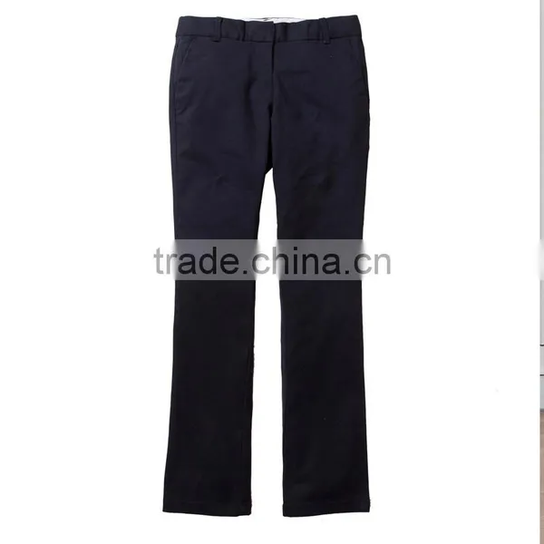 Wholesale Cotton Khaki School Pants With Elastic Waist For Juniors Boys photo-2