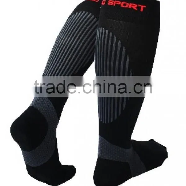 Athletic Sports Performance-enhancing Seamless Compression Socks photo-2