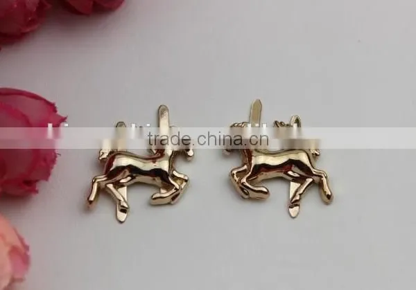 Fashion Zinc Alloy Gold Words Engraved Garment Accessories for Shoes&bags photo-6