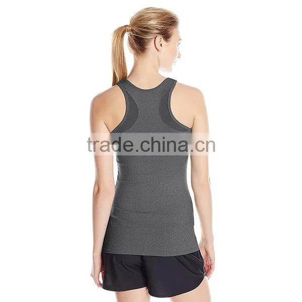 China Suppliers Factory Summer Woman Tank Top Custom Vest Gym Apparel photo-2