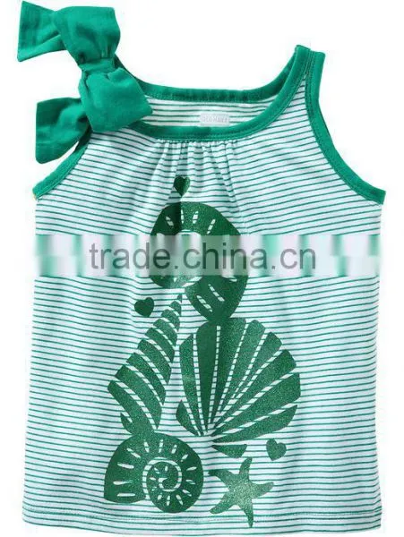 New Trendy With Bow Children's Garment