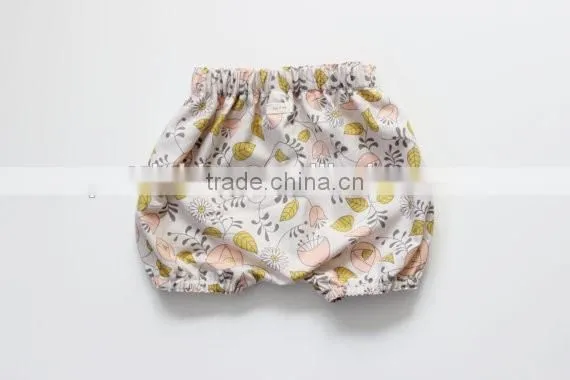 Newborn Baby Clothes Baby Leggings Wholesale Flower Print Shorts Girls Baby Boutique Bloomers photo-4