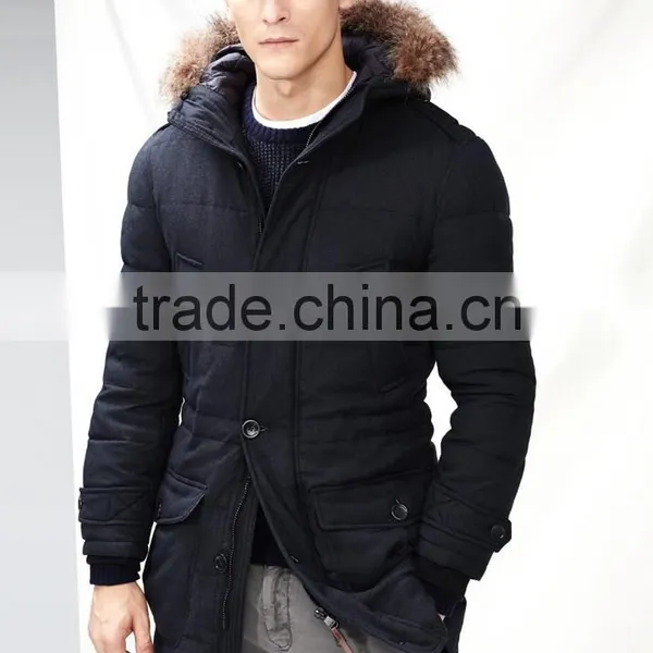 Nylon-blend Feather Down Parka China Products