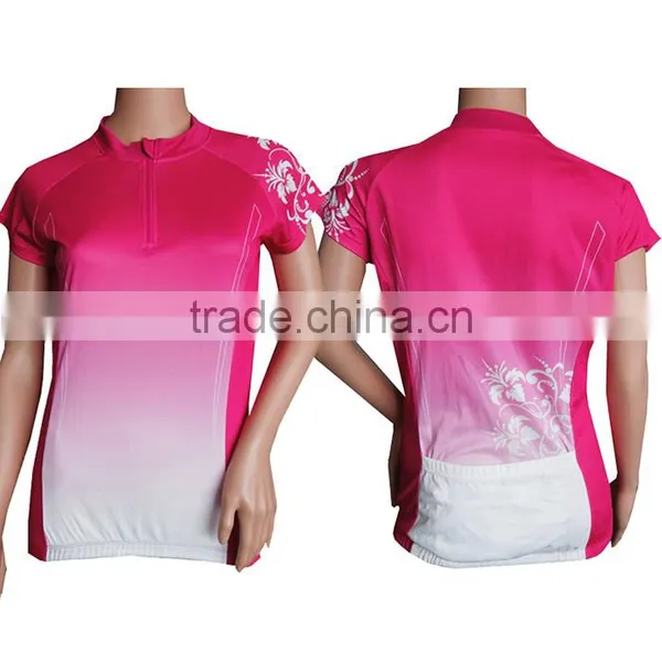 Hot Selling Wholesale Women Printed Outdoor Clothing Cycling Jersey photo-3