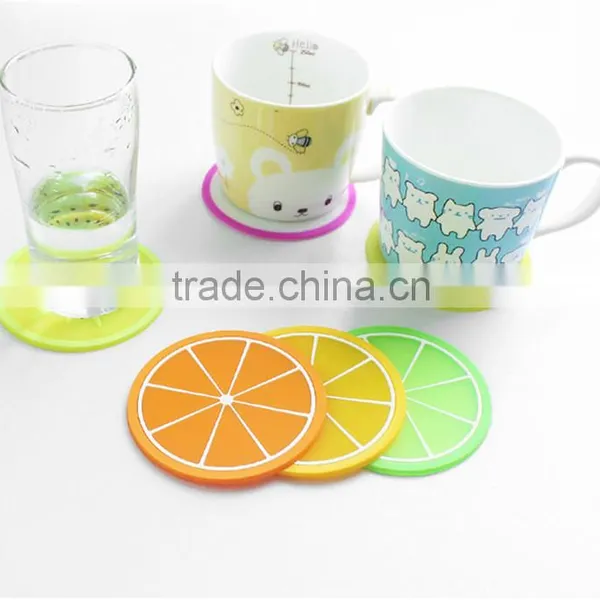 Creative Fruit Design Coffee Placemat Cartoon Drink Coaster Cup Glass Beverage Holder Pad Mat photo-3