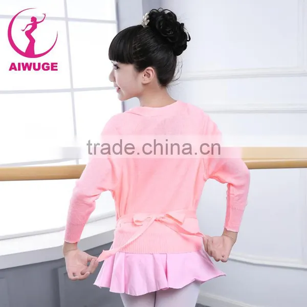 Children Soft Knitted Sweater Dancing Winter Coats Ballet Leotards Dancewear photo-5