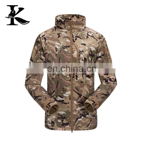Windproof Waterproof ACU Jacket Camo Softshell Jacket photo-3