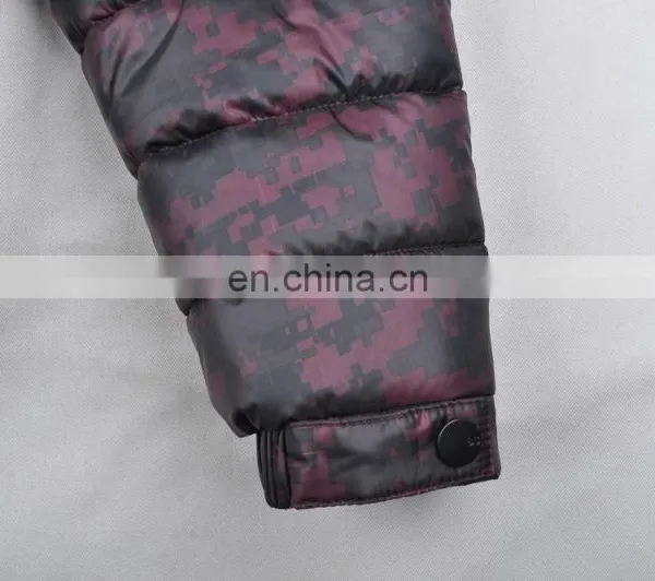 2015 Lastest Fashion Thick Handsome Warm Men Camouflage Coat photo-5