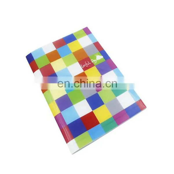 Wholesale Custom School Stationery /Cheap Exercise Notebook With Colorful Plastic Covers photo-2