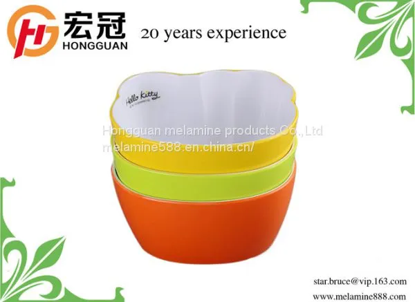 Hot Seliing Melamine Dinner Bowl With Custom Printing by Hongguan Supplier