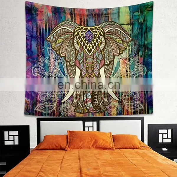 150*130cm Bohemian Mandala Beach Tapestry Hippie Throw Yoga Mat Towel Indian Polyester Beach Shawl Bath Towel photo-3