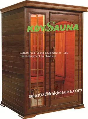 Health Mate Solid Wood Dry Steam Corner Far Infrared Sauna Room photo-4