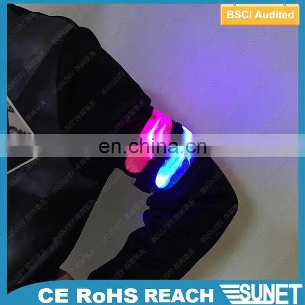 High Quality Night Cycling Jogging Running Flashing Reflective Led Safety Armband photo-5