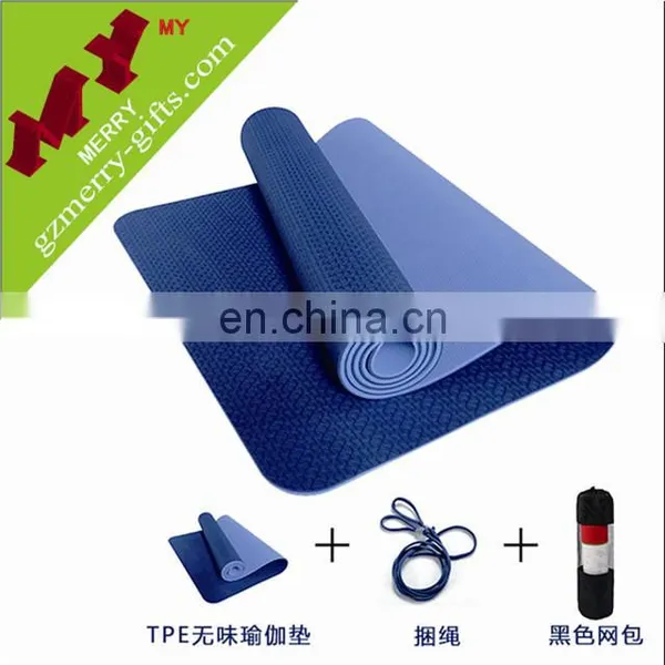 Non-slip Family Game Blank Tpe Yoga Mat / Yoga Mat Manufacturer photo-5