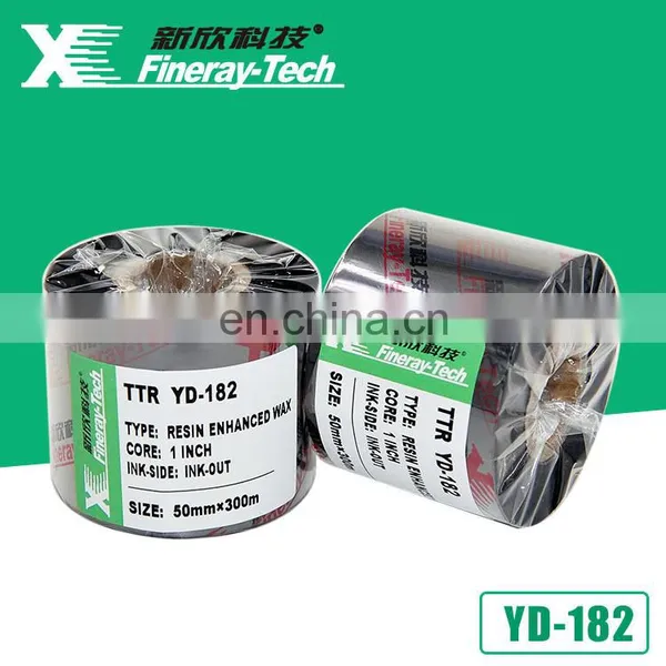 Wax Ribbon/resin Size for 110mm*360m Black