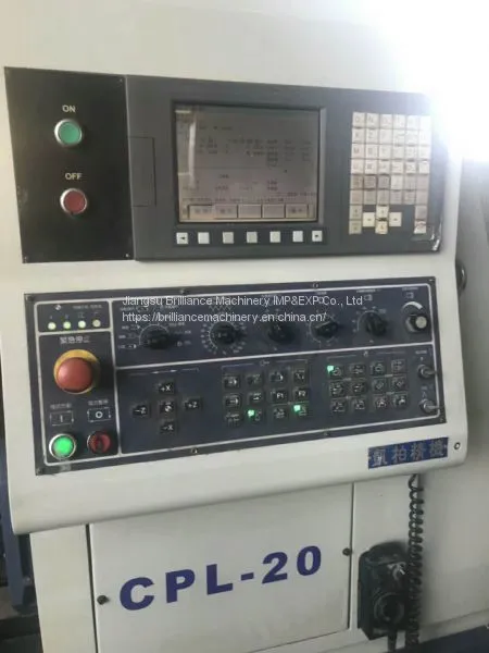 Taiwan Campro CPL-20 CNC Slant Lathe photo-4