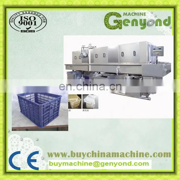 High Pressure Plastic Crate/tray/pallet/case/container/plate/turnover Basket Washer Washing Tunnel Machine/ Cleaning Equipment photo-3