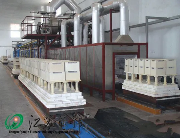 Tunnel Kiln Natural Gas Ceramic Tunnel Kiln