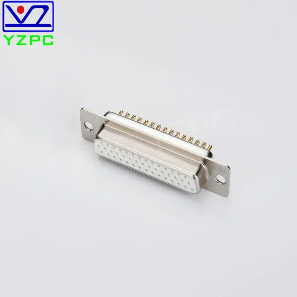 D-SUB D Connectors Three Rows HDB44PIN Female Solder Cable Gold Plating Customized photo-2