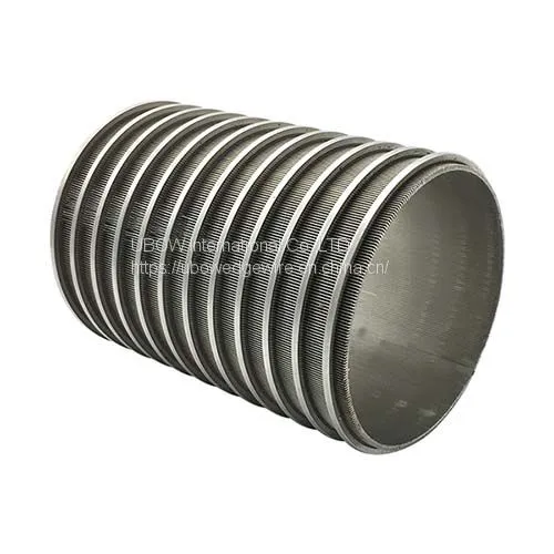 Custom SS304 Stainless Steel Reverse Formed Wedge Wire Cylinder, Wedge Wire Pipe, Tube, Supplier, Manufacturer photo-2