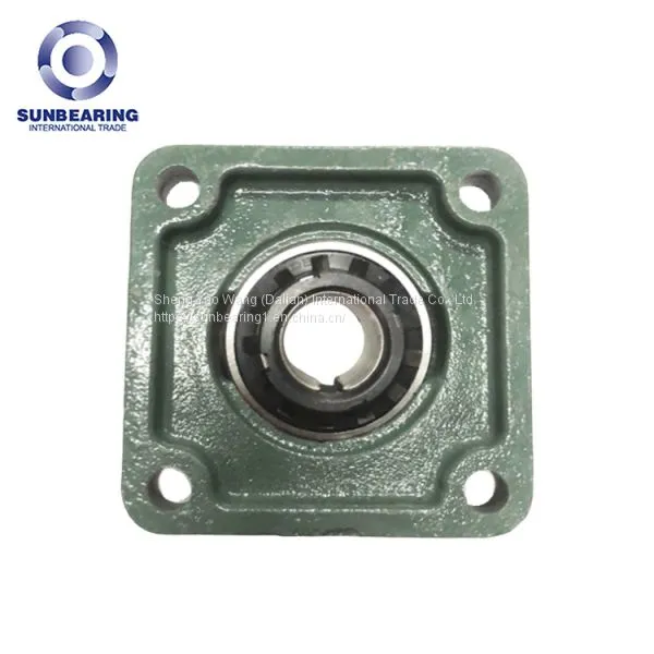 SUNBEARING UCF211 Pillow Block Bearing Green 55*162*58.4mm Chrome Steel GCR15 photo-2
