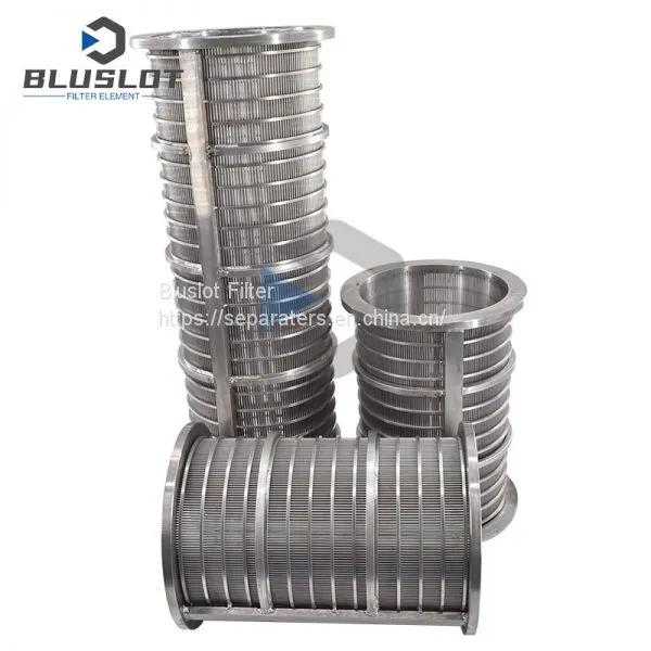 Poultry Chinese Dung Manure Solid Liquid Separator Extruder Wedge Wire Screen Filter