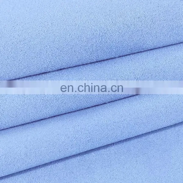 100% Polyester Fabric Suede Fabric Sofa Upholstery Fabric photo-3
