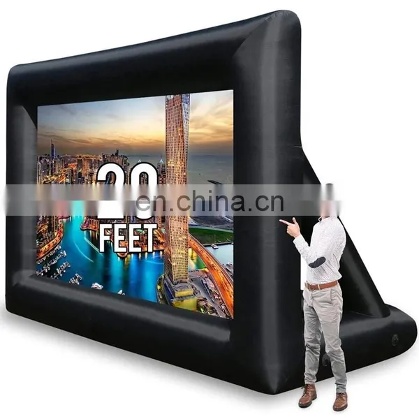 20ft Inflatable Blow Up Mega Movie Projector Screen for Backyard Theater photo-2