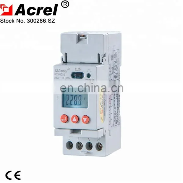 Single Phase Electrical Energy Meter Modbus/rs485, KWH Power Meter photo-3