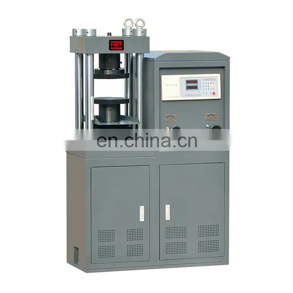 200ton Cheap Concrete Cement Mortars Component Hydraulic Compression Testing Machine photo-2