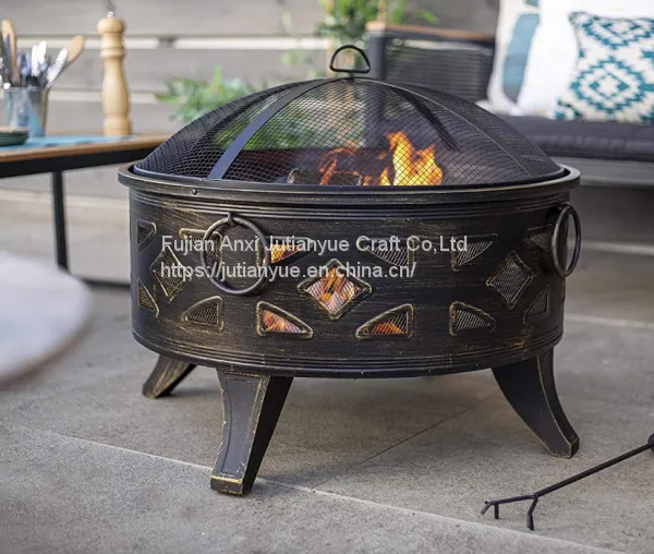 Attractive High Quality Fire Sphere Factory 36'' The Third Rock Globe Fire Pit photo-3