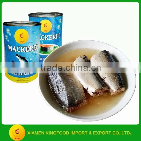 Canned Jack Mackerel in Tomato Sauce in Brine photo-2