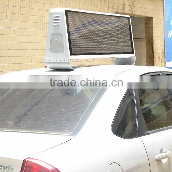 Ali Trade Assurance LED Taxi Roof Top Advertising Signs, Car Roof Advertising Signs photo-2