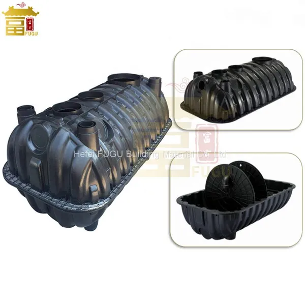 Hot Sail Plastic Black Septic Tank for Industrial And Residential Usage Purpose For Sewage Treatment
