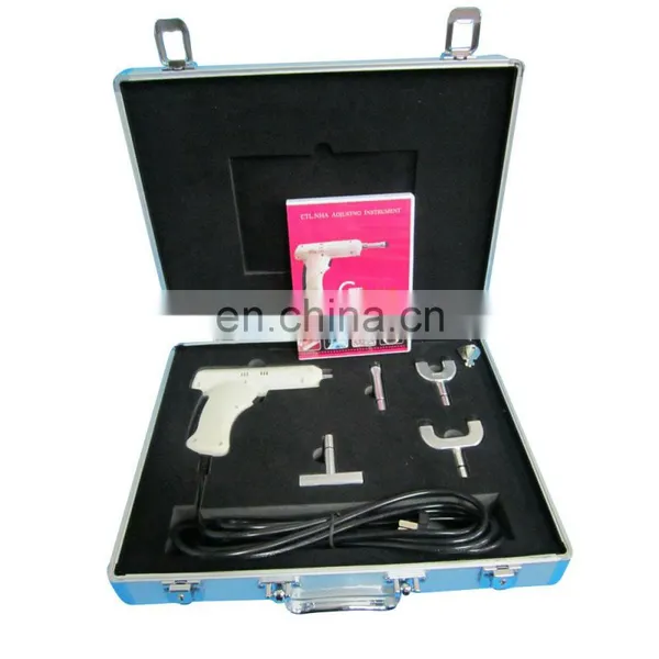 White Electric Chiropractic Adjusting Tool Therapy Spine Activator Correction Massager photo-3