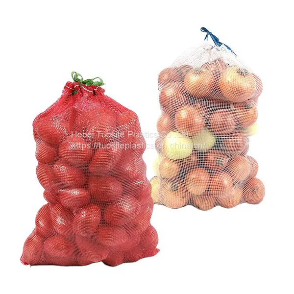 50kg Onion Potatoes Bag Agriculture New Polypropylene Material PP Mesh Bag photo-5