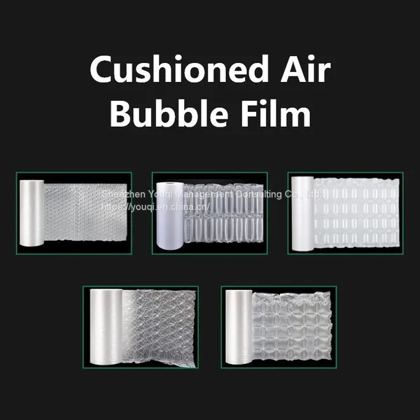 Recycle Cushion Film Roll/ Wine Bottle Cushioned Wrapper/ Can Protective Packaging/ Cushioned Bag for Carton photo-3