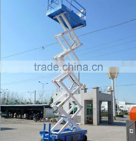 Mobile Scissor Lift Platform 10m, 4 Wheels Lift Platform photo-5