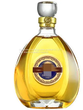 Imported Wine Bottles Transparent Glass Bottles Vodka Whiskey XO Glass Bottles Wholesale photo-4