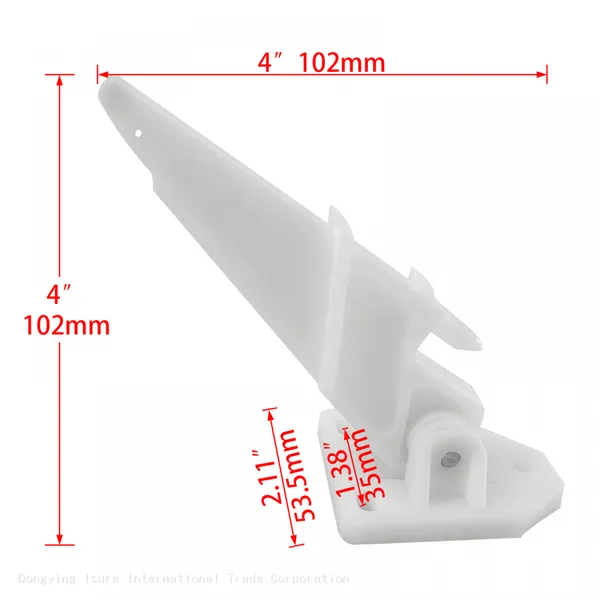 ISURE MARINE Boat Speedometer Pitot Kit,Kick-up Pilot Tube 80 MPH Speedometer Pilot Sea Tool Accessories,20 Ft PVC Tubing photo-3