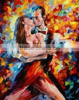 The Most Popular Home Decoration Dancer Girl Oil Painting