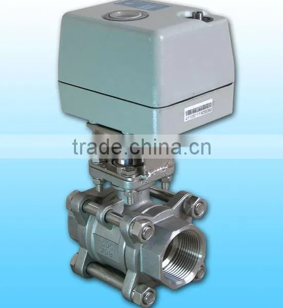 KLD400 2-way Motorised Ball Valve(stainless Steel) for Automatic Control,water Treatment, Process Control, Industrial Automation