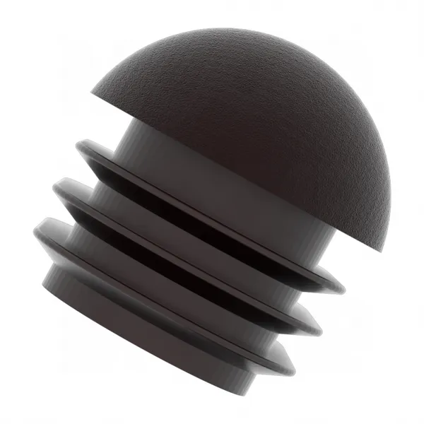 Tube Ending Oval Elliptical Flat Arched Tube Insert End Plug Domed Head Top Plastic Oval Pipe Plug photo-4